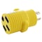 Ac Works Adapter NEMA L14-30P 30A 4-Prong Plug to NEMA 14-50R 50A 125/250V Connector RVL14301450 - alternate 1